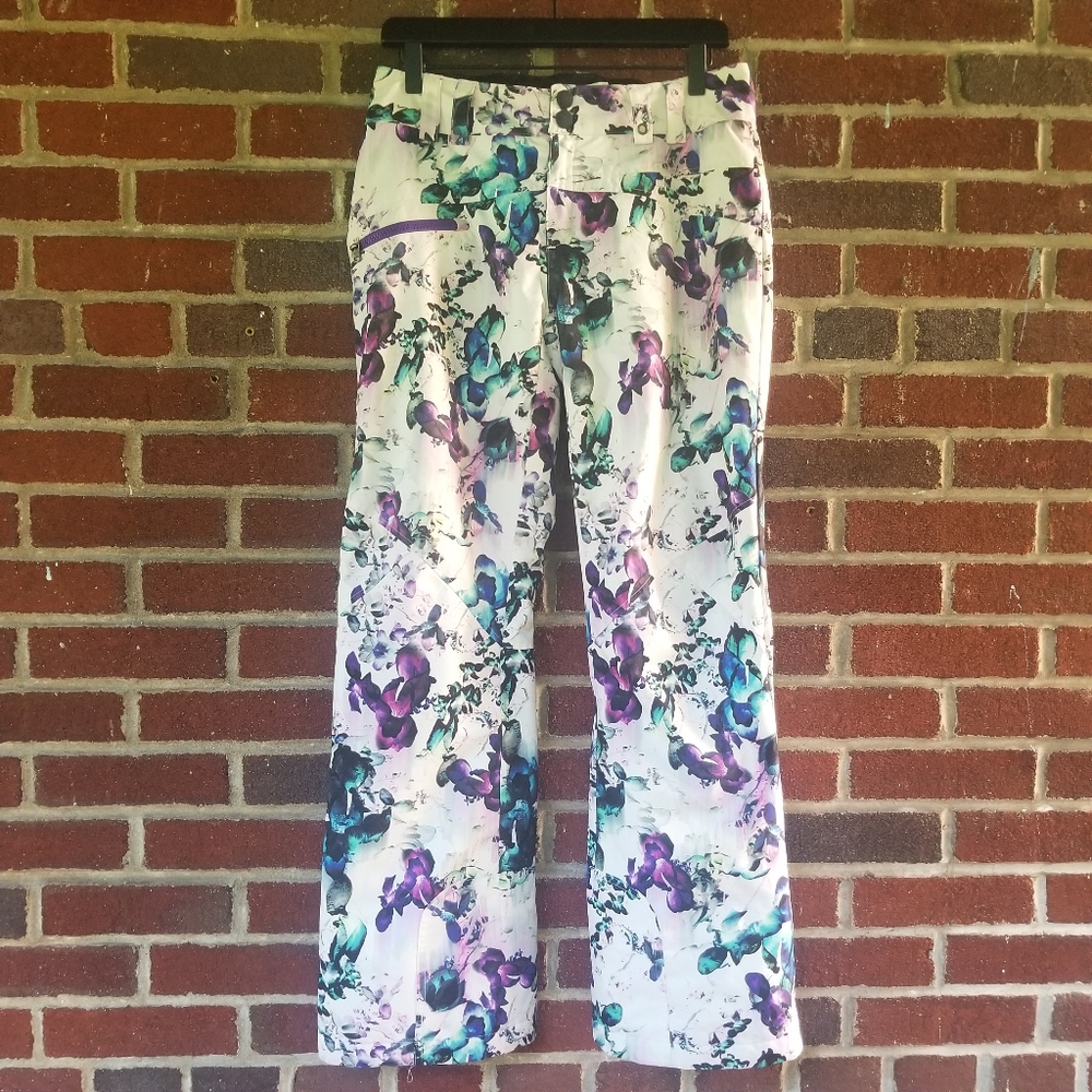 Obermeyer | RARE Floral Insulated Ski Pants